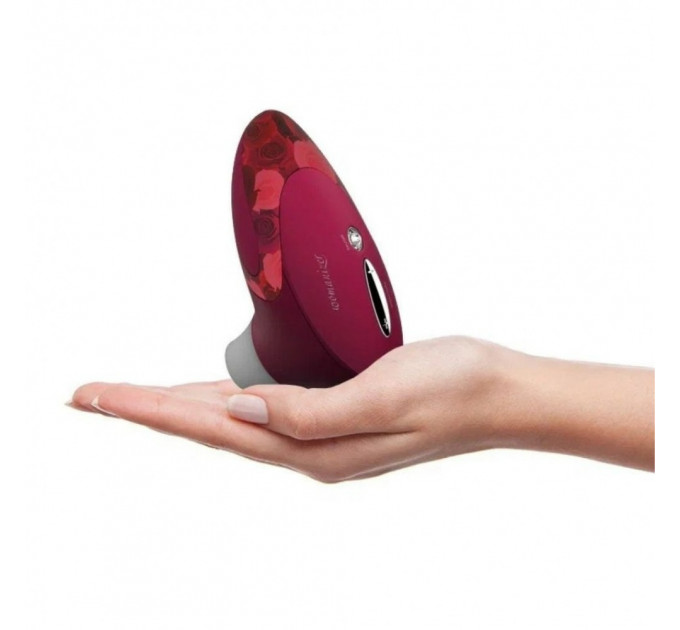Клиторальный стимулятор Womanizer Pro W-500, красно-розовый