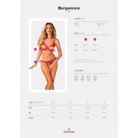 Комплект Obsessive Bergamore XS/S