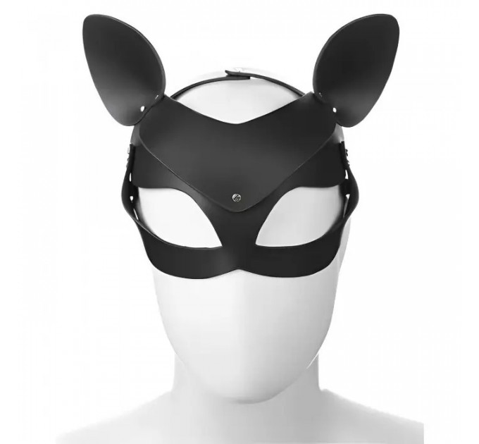 Маска кошечка Shiny cat Mask with studs