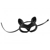 Маска кішечка Shiny cat Mask with studs