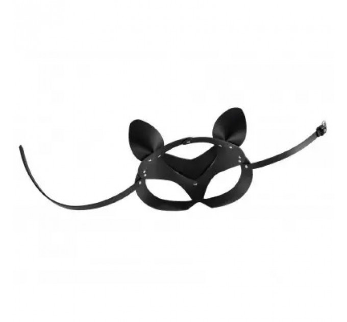 Маска кошечка Shiny cat Mask with studs