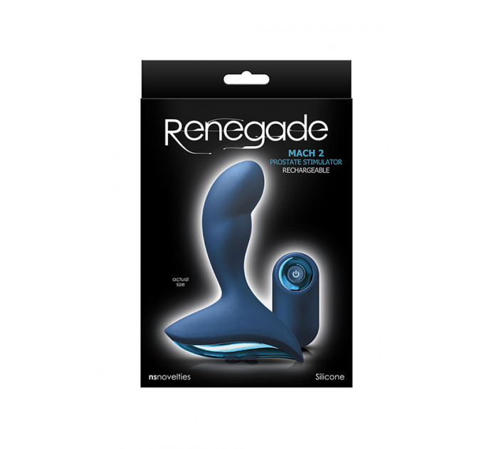 Масажер простати RENEGADE MACH II BLUE