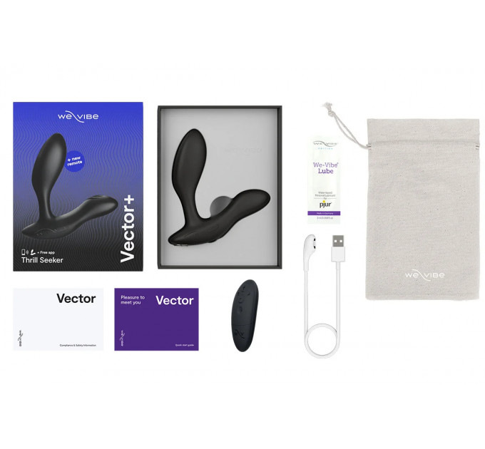 Масажер простати WE-VIBE Vector+ з пультом керування