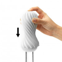 Мастурбатор Tenga Flex Rocky white 17,6 x 7,3 см