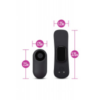 Потужний вібратор для трусиків з дистанційним керуванням TEMPTASIA REMOTE CONTROL PANTY VIBE BLACK