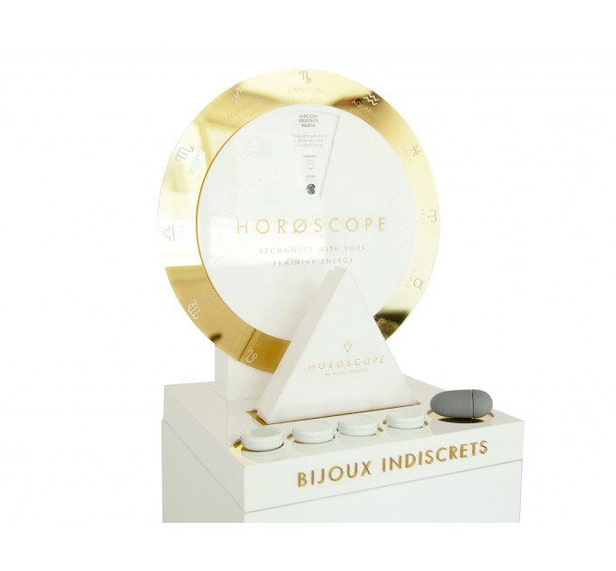 Набор Bijoux Indiscrets HOROSCOPE - Scorpio (Скорпион) вибратор на палец, гель для клитора, подвеска