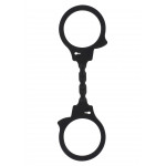 Наручники эластичные ToyJoy, силиконовые, черные