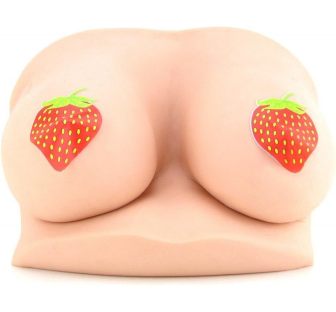 Пестисы Клубничка съедобные Kheper Games Edible Body Pasties