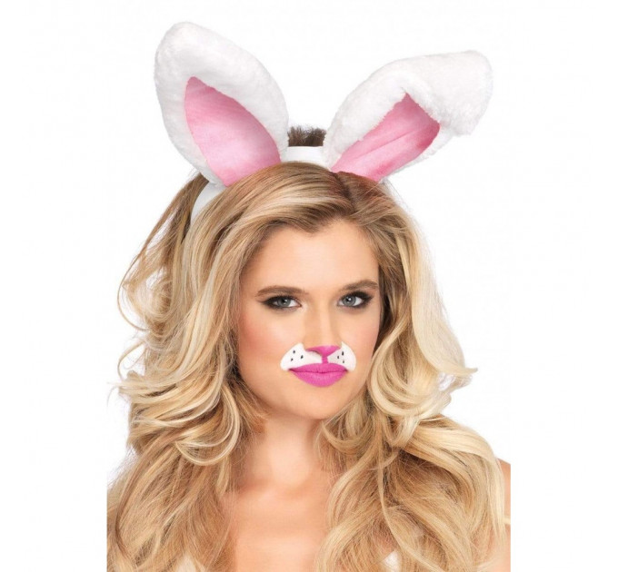 Плюшевые заячьи ушки Leg AvenuePlush bunny ears O/S