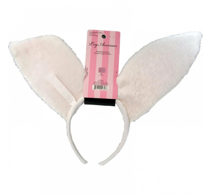 Плюшевые заячьи ушки Leg AvenuePlush bunny ears O/S