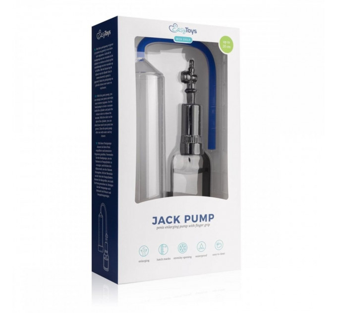 Помпа для пениса Easytoys Finger Grip Penis Pump Clear