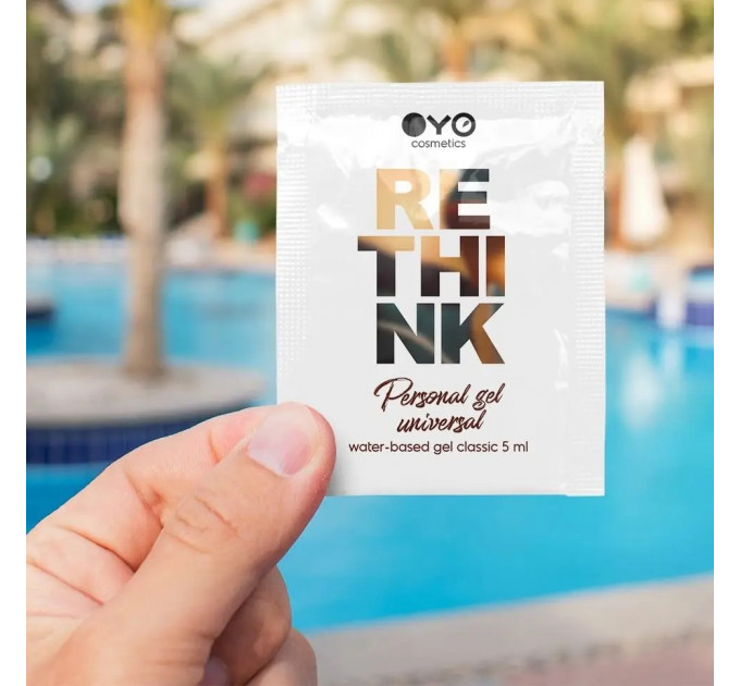 ПРОБНИК увлажняющий гель на водной основе OYO Personal Gel Universal, 5 мл
