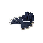 Система фиксации к кровати NS Novelties BONDAGE COUTURE TIE DOWN STRAPS BLUE