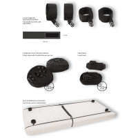 Система фіксації на ліжко або двері Bad Kitty Door&Bed Restraints, чорний