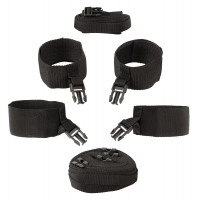 Система фіксації на ліжко або двері Bad Kitty Door&Bed Restraints, чорний