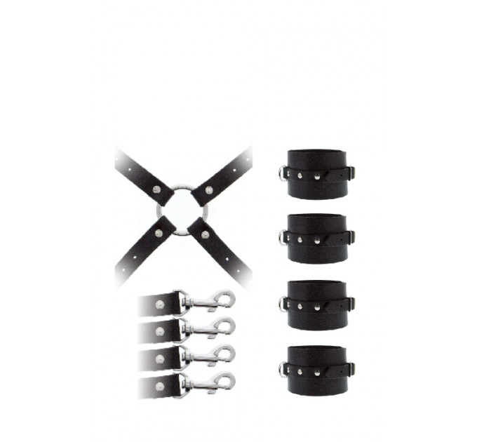 Система фиксации GP LEATHER HOG TIE CUFF SET