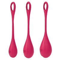 Набір вагінальних кульок Satisfyer Yoni Power 1 червоний