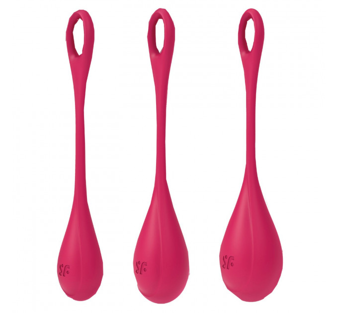 Набор вагинальных шариков Satisfyer Yoni Power 1 Red