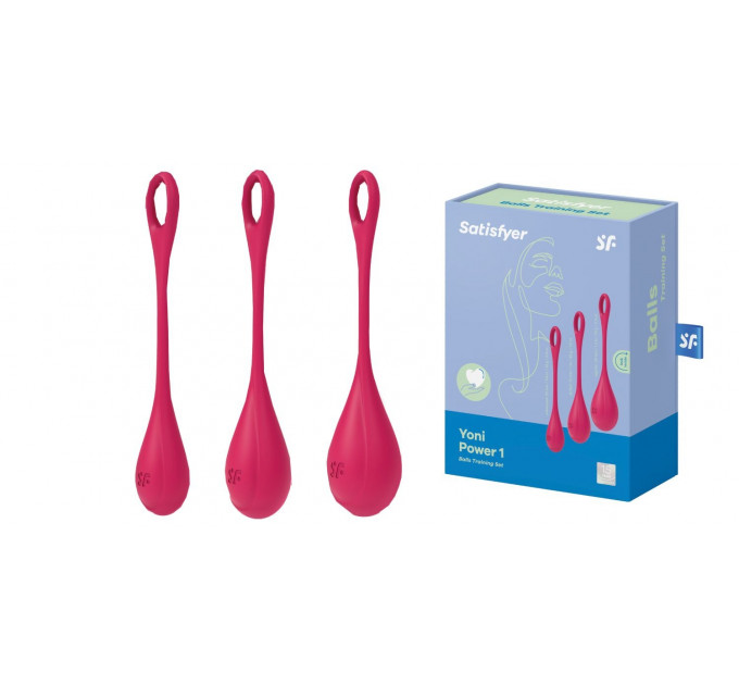 Набор вагинальных шариков Satisfyer Yoni Power 1 Red
