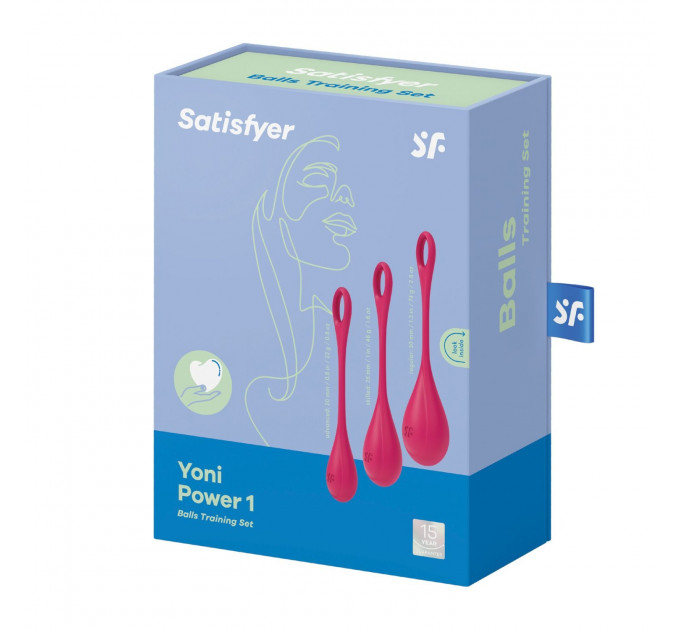 Набор вагинальных шариков Satisfyer Yoni Power 1 Red