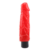 Вібратор гелевий Chisa HotStorm Devilish X1 на батарейках, червоний