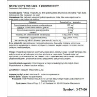 Збудливі капсули для чоловіків ERO Energy Caps (ціна 5 шт капсул в упаковці)