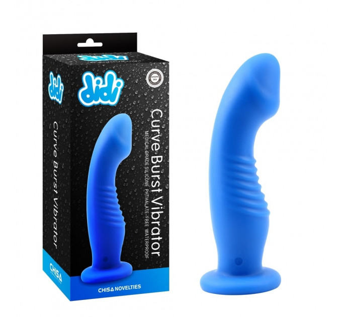 Вибратор на присоске Curne Burst Vibrator chisa