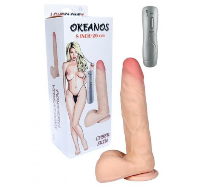 Вибратор OKEANOS-LOVECLONEX 8 режимов вибрации