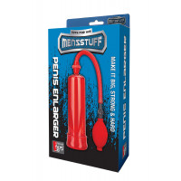 Вакуумна помпа MENZSTUFF penis ENLARGER, RED