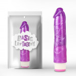 Вибратор реалистичный на батарейках Chisa Basic Luv Theory Sexy Whopper, фиолетовый