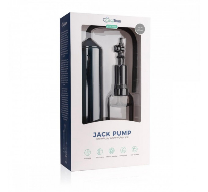 Помпа для пениса Finger Grip Penis Pump Black Easytoys