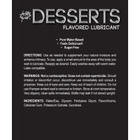ПРОБНИК/Їстівний Лубрикант WET Desserts Frosted Cupcake (зі смаком кексу) 10 мл