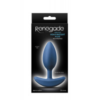 Анальна пробка з вібрацією Середня RENEGADE HEAVYWEIGHT PLUG MEDIUM BLUE