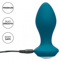 Анальна пробка із вібрацією Vibrating Crystal Probe Блакитна California Exotic