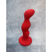 Анальна пробка хвиляста Loveshop Red 12 см * 2,5 см
