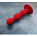 Анальна пробка хвиляста Loveshop Red 12 см * 2,5 см