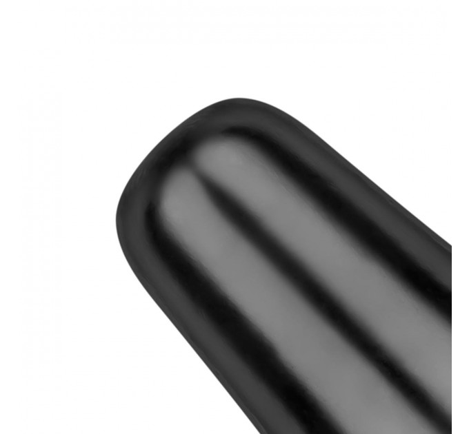 Анальний плаг для фістингу All Black AB39 13 см х 7 см, чорний