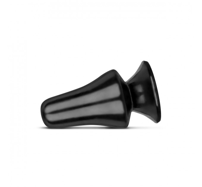 Анальний плаг для фістингу All Black AB39 13 см х 7 см, чорний