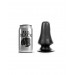 Анальний плаг для фістингу All Black AB39 13 см х 7 см, чорний
