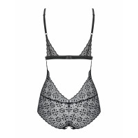 Боді Obsessive Shibu teddy black L/XL