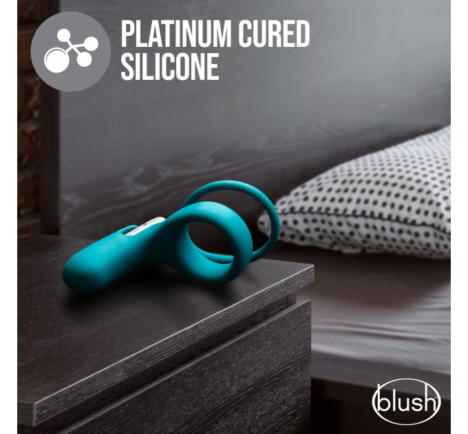 T331539 ерекційне кільце зі знімною потужною вібропулею Blush NOJE C2. JUNIPER