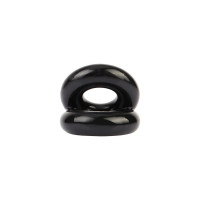 Ерекційне кільце подвійне Chisa GK Power Dual Pleasure, чорний