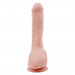 Фаллоимитатор реалистичный с мошонкой Chisa T-skin ReaL Carnal Pleasure на присоске, телесный