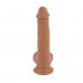 Фаллоимитатор реалистичный с мошонкой на присоске Chisa T-skin ReaL Wild Penetrator, бежевый