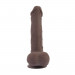 Фаллоимитатор с присоской Chisa T-skin ReaL Wild Penetrator, коричневый, 21.5 см