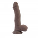 Фаллоимитатор с присоской Chisa T-skin ReaL Wild Penetrator, коричневый, 21.5 см