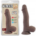 Фаллоимитатор с присоской Chisa T-skin ReaL Wild Penetrator, коричневый, 21.5 см