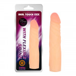 Фаллоимитатор с хребтом Chisa Real Touch XXX Dildo 7,5 реалистичный, бежевый