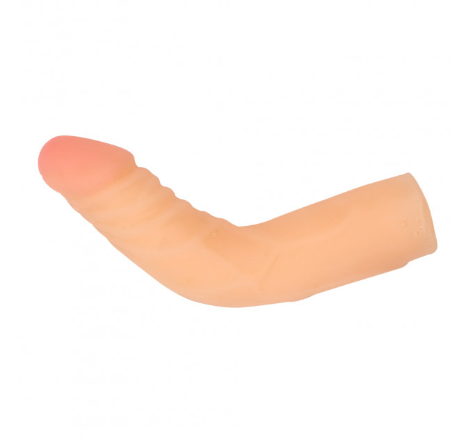 Фаллоимитатор с хребтом Chisa Real Touch XXX Dildo 7,5 реалистичный, бежевый