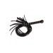Флоггер DS Fetish Bling flogger with glass diampnd black